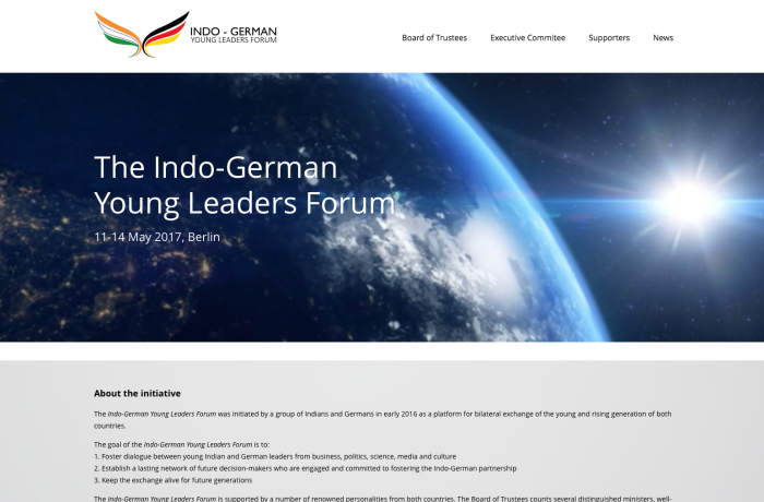 Indo-German Young Leaders Forum